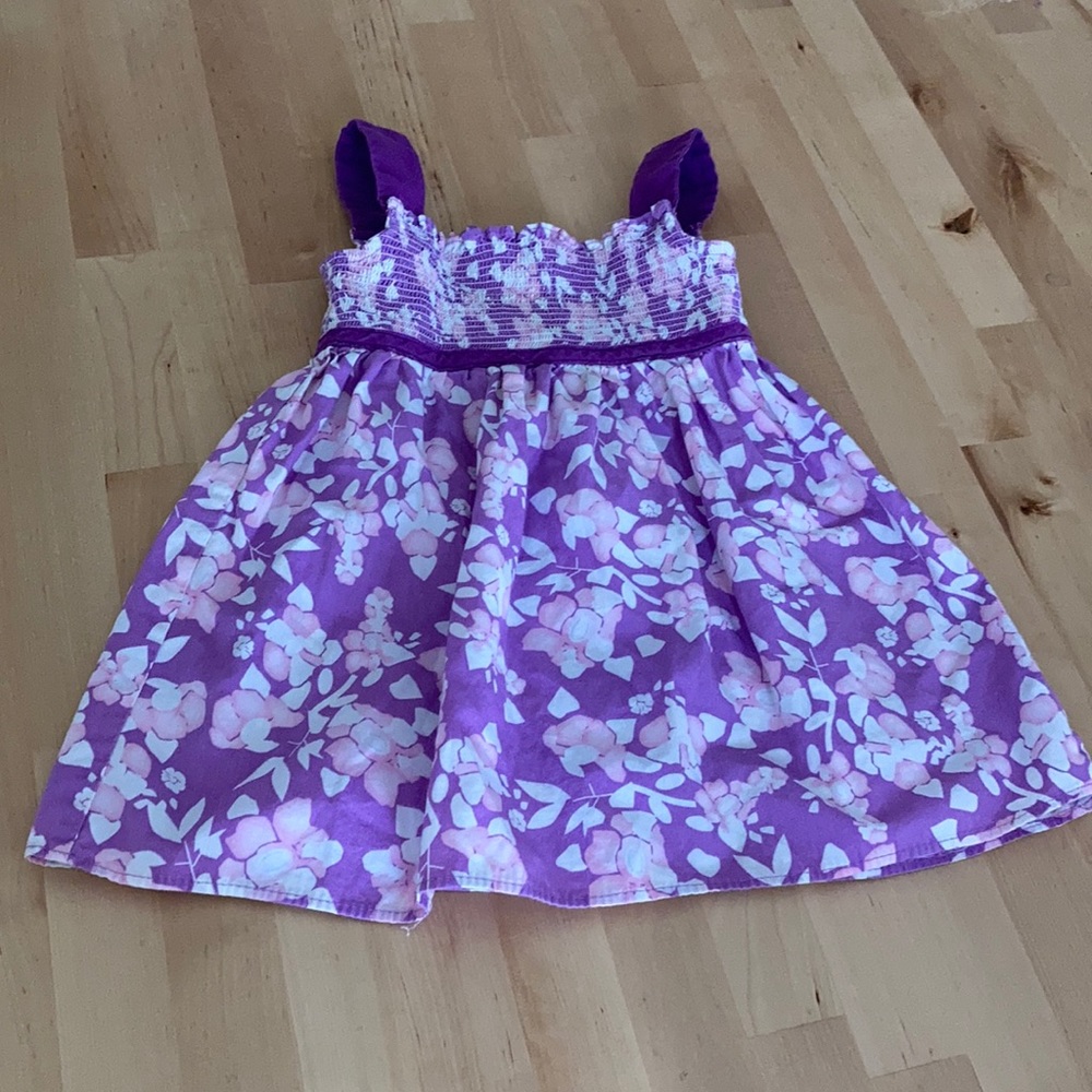 Purple Flower dress